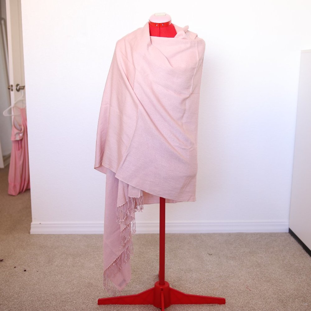 Pashmina and Silk wrap
